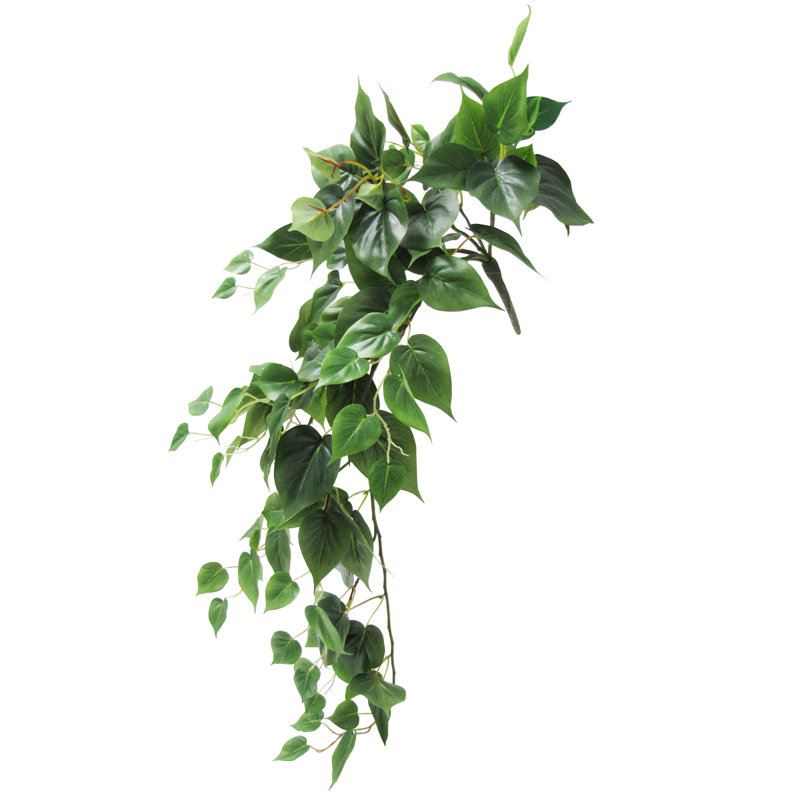 35 po plante suspendue lierre artificiel Philodendron