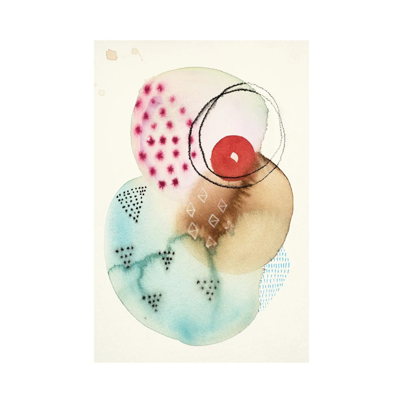 Splash I by Faith Evans-Sills - Wrapped Canvas Gallery-Wrapped Canvas Giclée, Wrapped Canvas, 40" H x 26" W