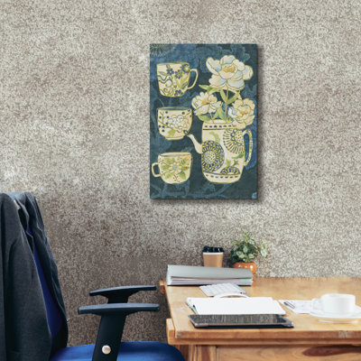 Toile épique Graffiti «Oolong Collection B» par Chariklia Zarris, art mural 18 po x 26 po