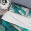 Ensemble de housse de couette en microfibre / polyester Turquoise Waves In Paradise-2039174309