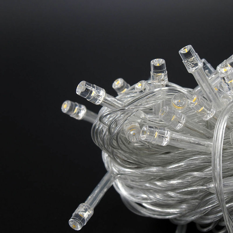  Mini guirlande de 100 lumières DEL 600 pi pour l'intérieur, Blanc froid