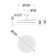 Full/Standard Fixed Shower Head with No