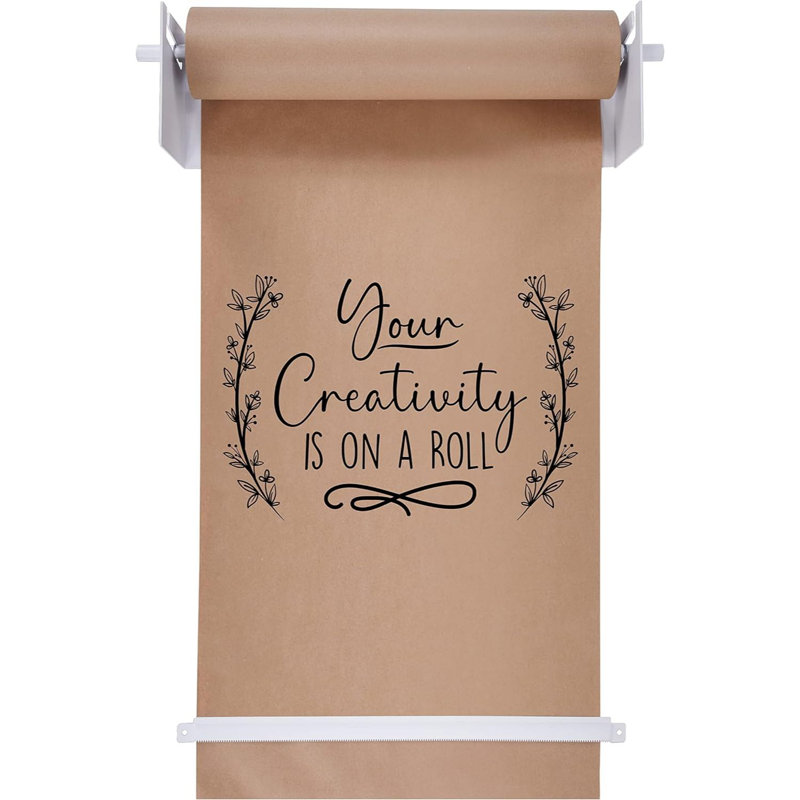 Porte-serviettes mural en acier inoxydable, Blanc, H 4,9 po x l 19,3 po