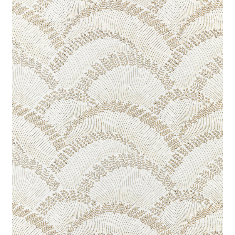 Sahara Lovegrass Embroidery Fabric, Latte
