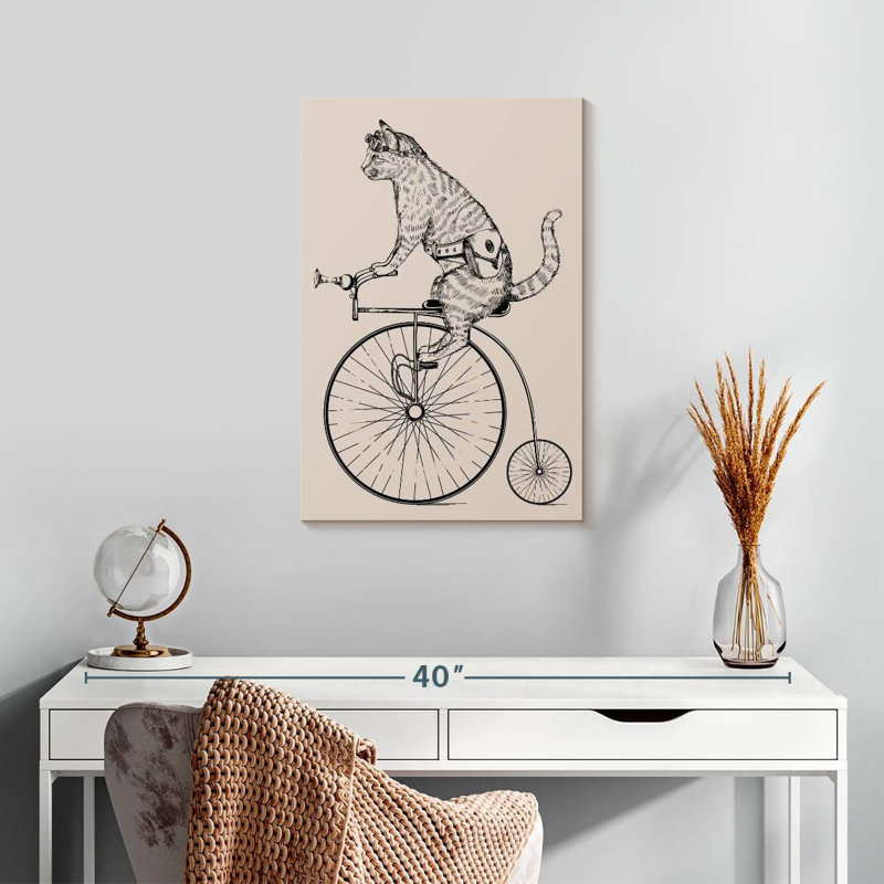 Mehar Steampunk Cat, 24" H x 16" W