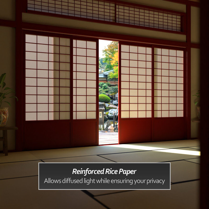 Portes coulissantes Shoji - Zen, Palissandre