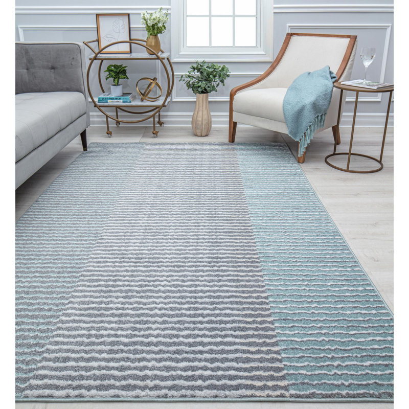 Callum Contemporary Miss Aligned Area Rug, Runner 2'6" x 8'