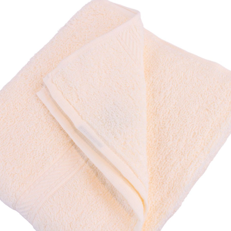 100% Cotton Hand Towel, Cream