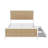Metal Platform Bed With 2 Drawers