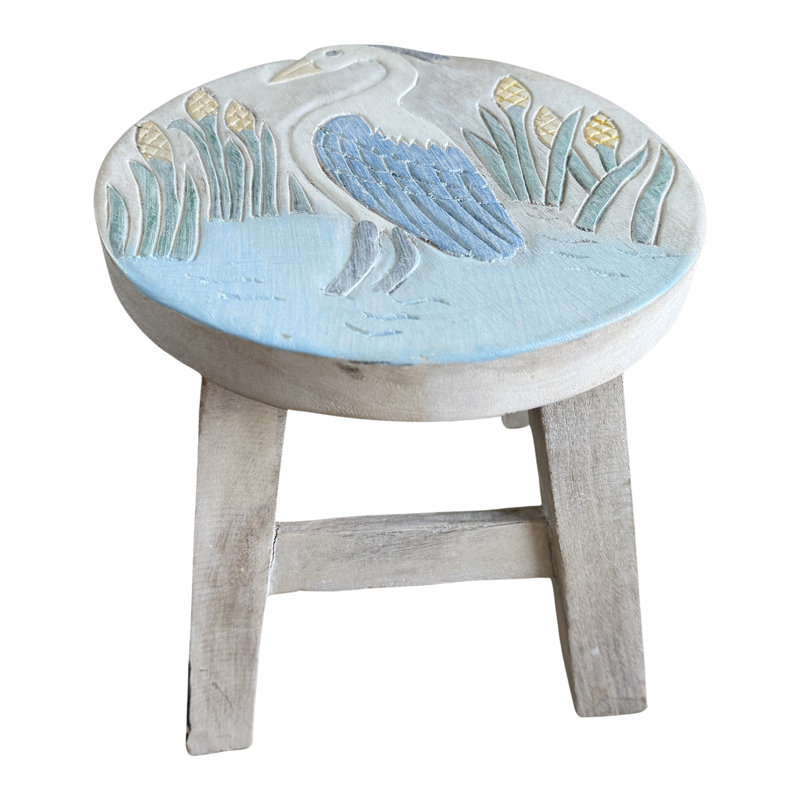 Dasheil Blue Heron Step Stool
