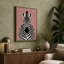 Striped Portrait Modern - Print-136784392-136784393