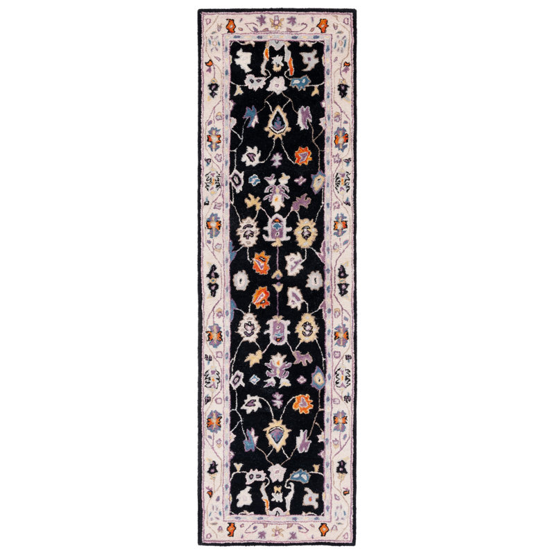 Lisabeth Hand Tufted Wool Oriental Rug, Runner 2'3" x 8'