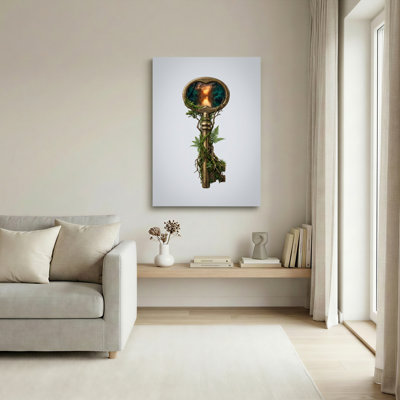 «Fantasy Key», reproduction d'art sur toile, ensemble de 1