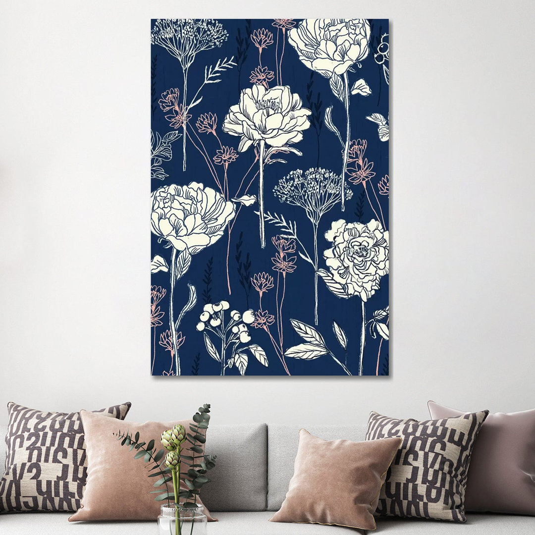 Wild Blooms by Joy Ting - Wrapped Canvas Gallery-Wrapped Canvas Giclée
