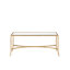Gilt Glass Coffee Table