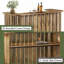 Table de bar à liqueur de style naturel, unité de bar (table seulement)