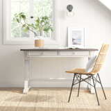 Highworth Solid Wood Base Writing Desk