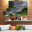 «Stormy Weather over Swamp», reproduction de photo sur toile tendue encadrée-26695856-64114807
