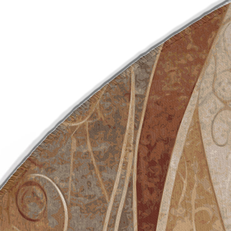 Tapis intérieur et extérieur Twilight Sands, Rond 5 pi