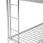 Lit avec structure en acier robuste, lit superposé avec lit gigogne simple, échelles à deux côtés, (ancien SKU: MF194424AAN)-1031575645