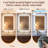 UL Certified Front & Backlit LED Bathroom Vanity Mirror with Lights, Anti-Fog, Dimmable 3-Color Temperature, Memory Function, Tempered Glass Wall Mirror-1767052949-1767052944