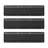 Wall Mounted Storage Bins, 12 Plastic Bins & 3 Metal Rails, Plastic Hanging Stackable Storage Bin For Screws, Nuts, Bolts, Nails, Hardware Tool Organizer For Workshop, Craft Room, Garage, Black