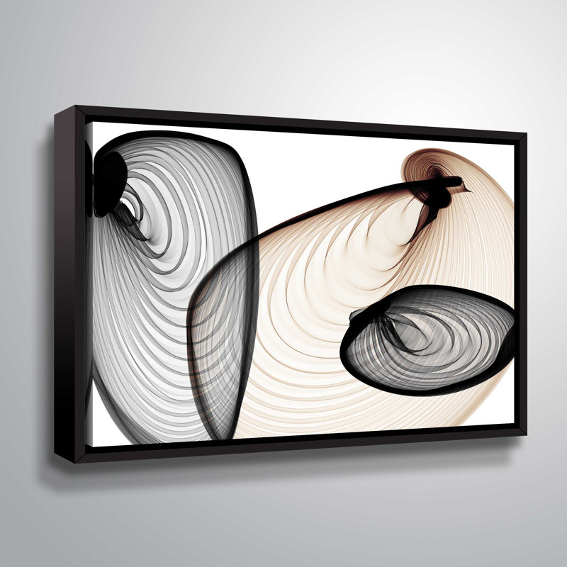 " Industrial Feel II ", Black Framed, 8" H x 10" W x 2" D