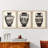 Abstract  Series  CVIII  -Set Of 3 Framed Giclee Prints -Ready to Hang-107252056-107252054