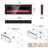 Recessed and Wall Mounted Electric Fireplace with Adjustable Flame Brightness & Speed, Multicolor-1083935095