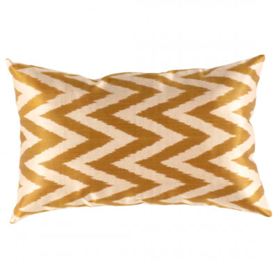 Coussin en velours réversible