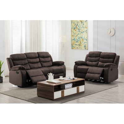 Ensemble de salon inclinable 2 pièces Januari
