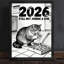 Reproduction d'art encadré noir et noir 2026-470356213