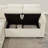 97" L-Shaped Corner Sectional Sofa Couch with Storage Ottoman-1602919219