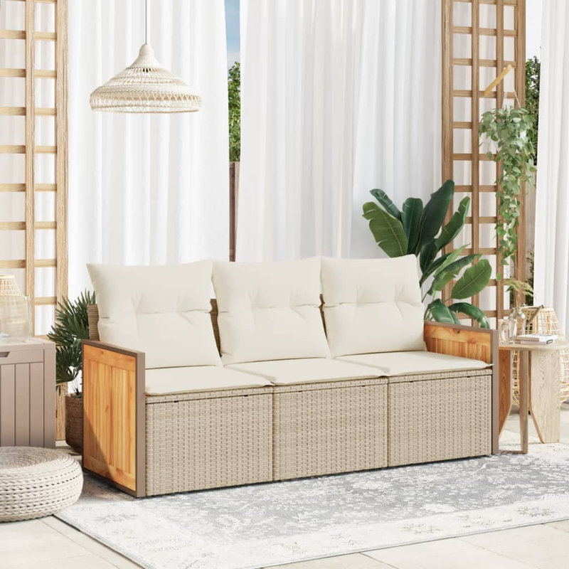 Ensemble de canapé de jardin Vidaxl