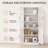Jameown 78.7'' Kitchen Pantry