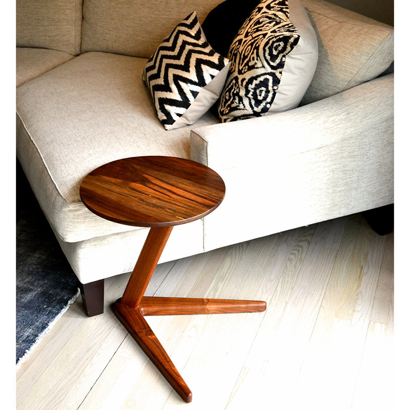Droid End Table, Cherry