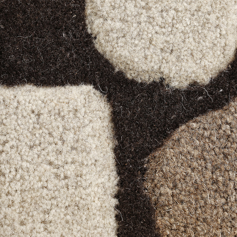 Mary Wool Flatweave Area Rug, Rectangle 107 x 168cm