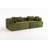 96.06" Wide 2-Seater Sectional Sofa, No Assembly Required Cloud Sofa for Living Room-1675637956