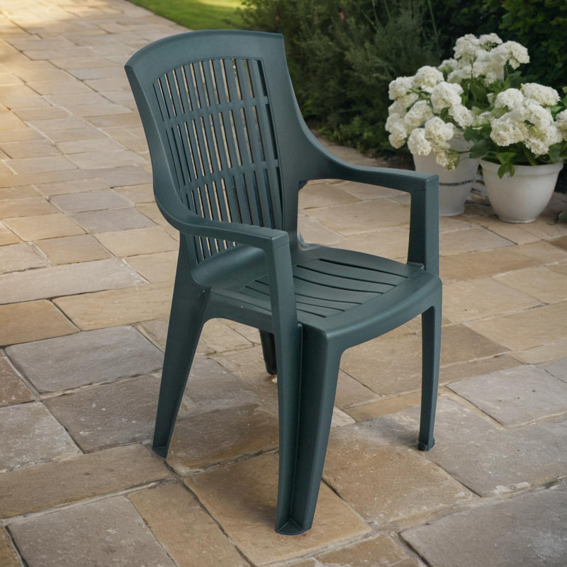 Stack Garden Chair, Green