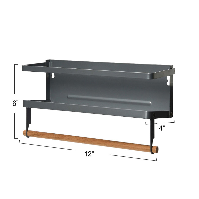 Porte-serviettes Miffin, Gris
