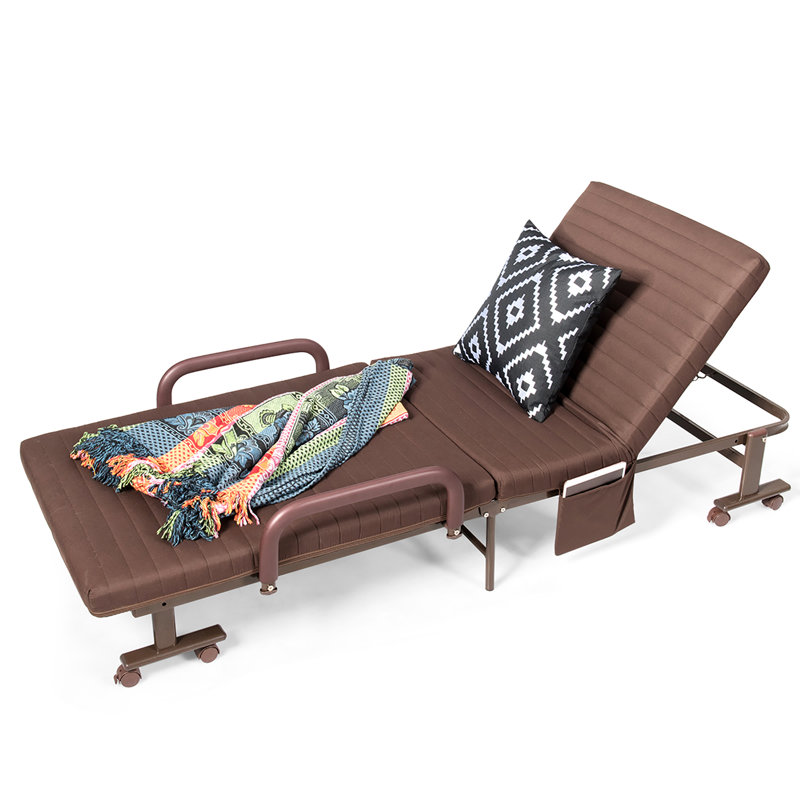 Lit simple réglable Katniss avec matelas inclus