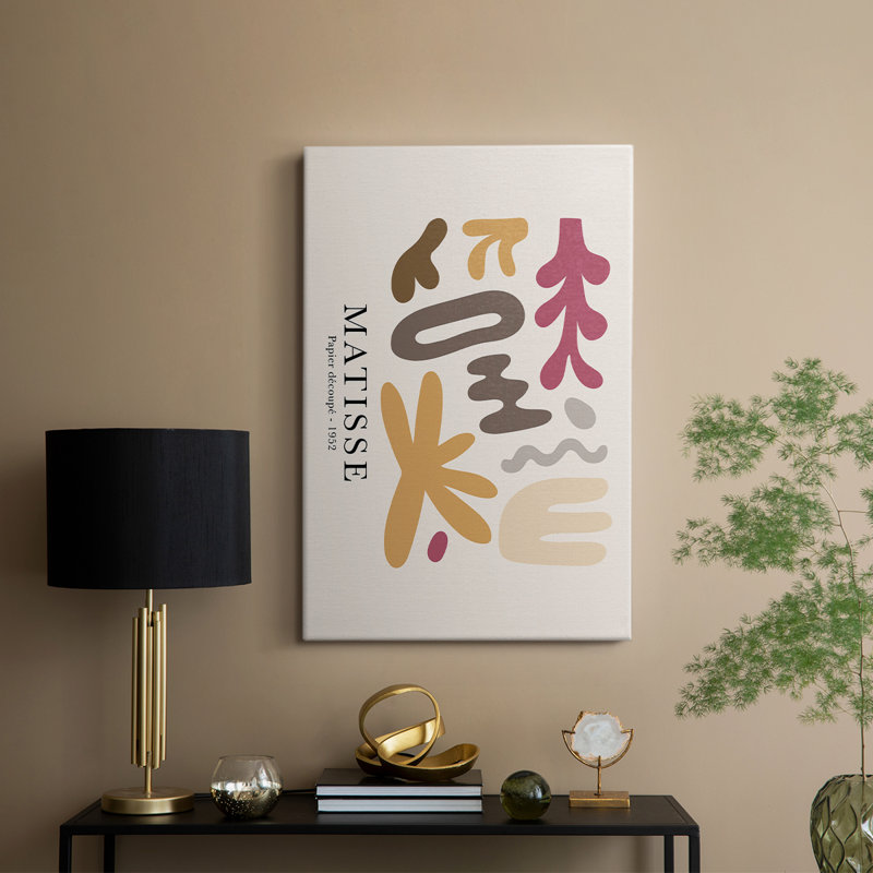 Matisse CCXLV, reproduction encadrée - galerie Cavas, H 60 po x l 40 po