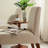 Accent Chair with Round Wood Table-80391810