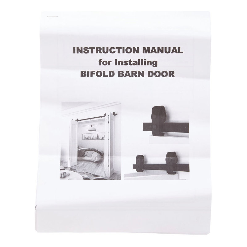 Sliding Barn Door Hardware Kit, 183 cm