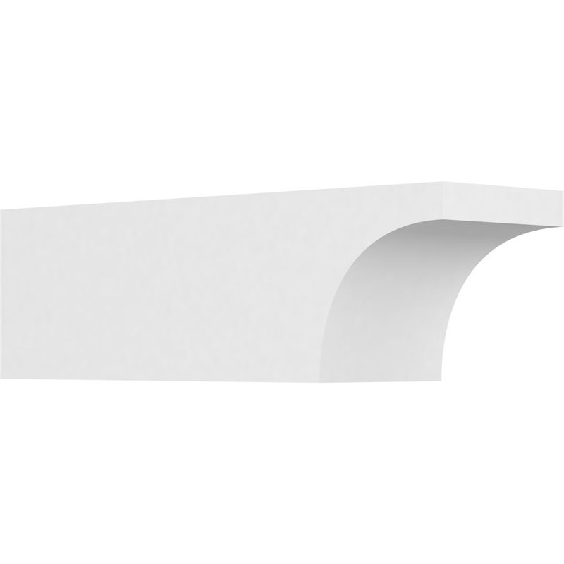 Queue de chevron standard en PVC de qualité architecturale Huntington, H 6 po x L 6 po x P 20 po