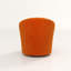 Keiera Velvet Swivel Barrel Chair-1458276138
