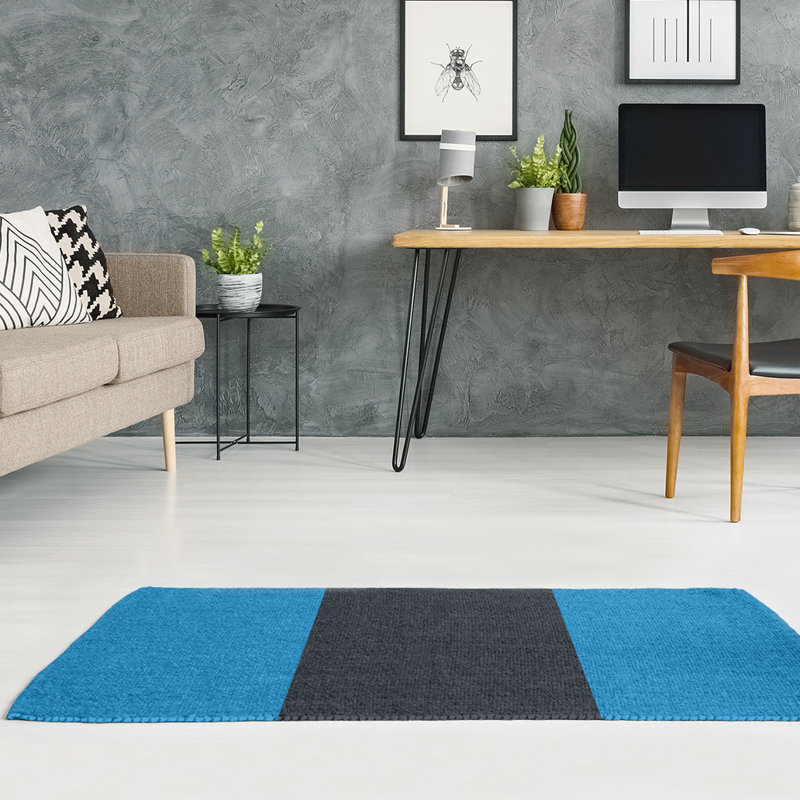Striped Indoor Rug, Rectangle 5' x 7', Yes