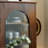 Vintage style solid wood bookcase