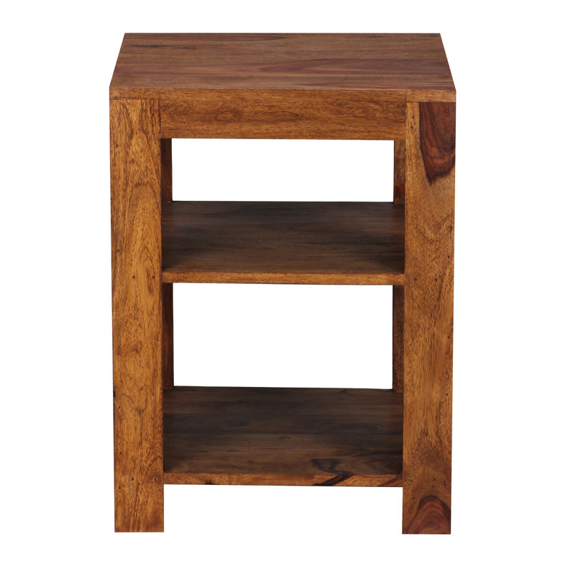 Solid Wood End Table