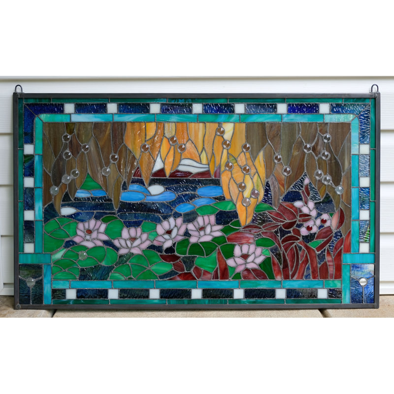 Plants & Flowers Window Panel